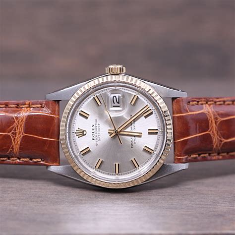 rolex leather|best leather strap for rolex.